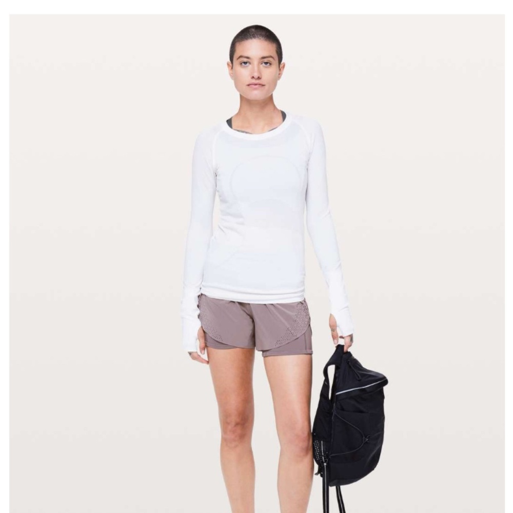 lululemon athletica Women's Taupe Athletic Shorts